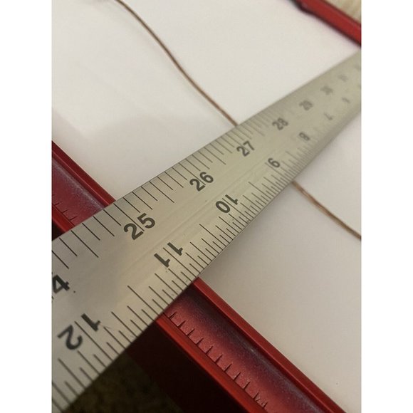 Framed Needlepoint Art Peanuts Schroeder & Lucy 12x12 2009 Metal Frame - Picture 6 of 7